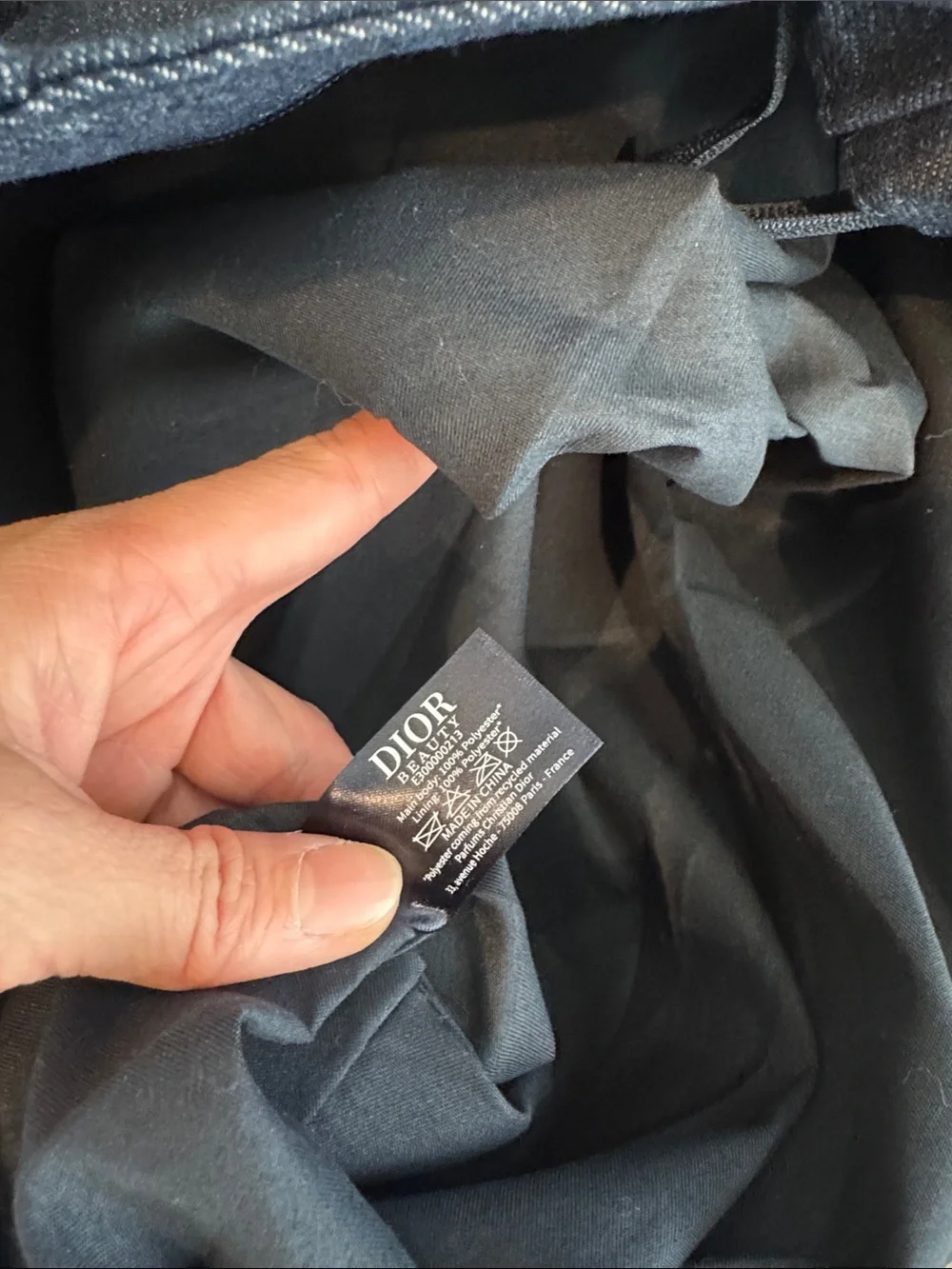 GWPDark Blue Denim Canvas Tote